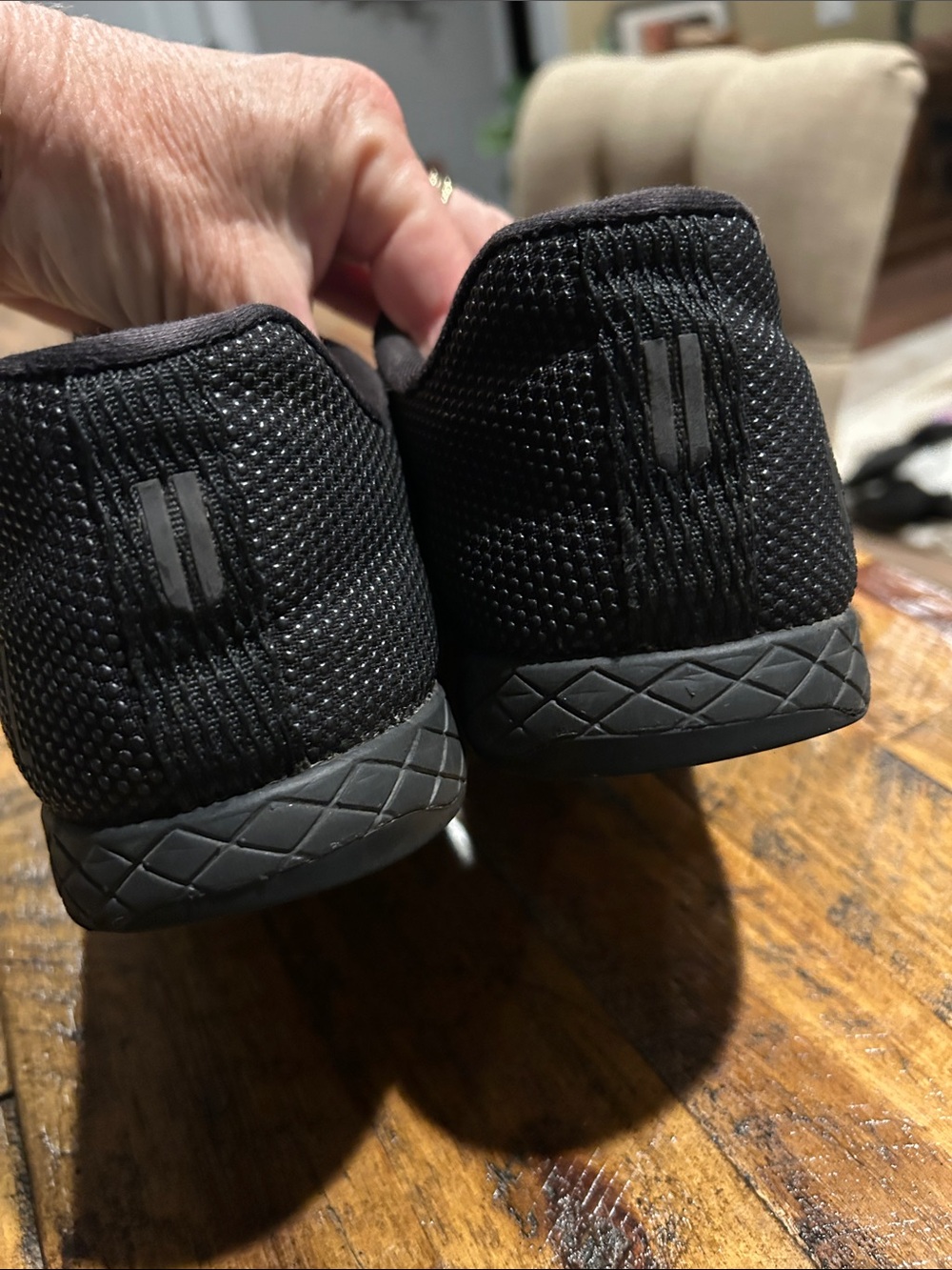 NOBULL unisex Men's 8 women’s 9.5 Outwork Trainer — Black - Picture 7 of 10